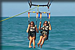 Double parasail riding